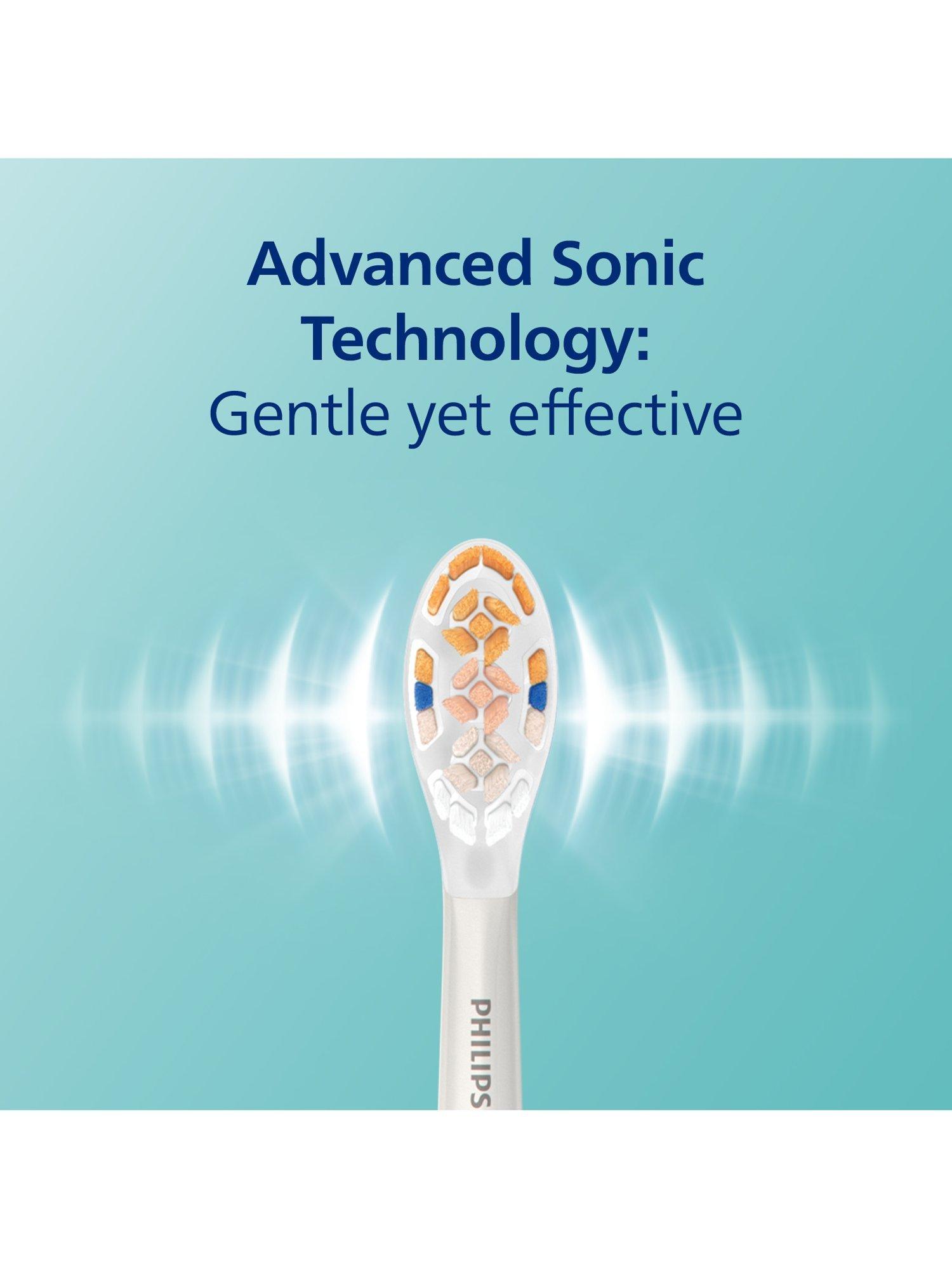 Product image 5 of 6, which shows Philips Sonicare DiamondClean Smart 9400 Electric Toothbrush with Charging Case, White