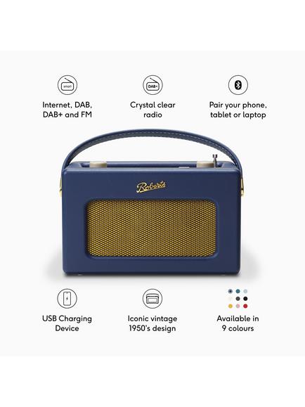 Roberts Revival iStream 3L DAB+/FM Internet Smart Radio with Bluetooth - view 2, Midnight Blue
