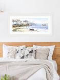 John Lewis Richard Macneil 'Cornwall' Framed Print & Mount, 52 x 107cm, Blue
