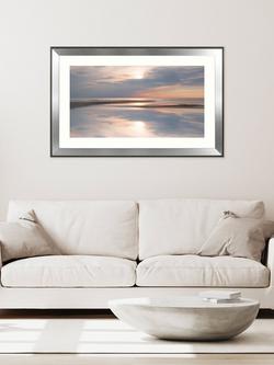 John Lewis Mike Shepherd 'Calmness Descends' Framed Print & Mount, 70.5 x 110.5cm, Blue - view 2, Blue