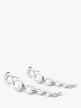 Georg Jensen Offspring Sterling Silver Drop Earrings, Silver