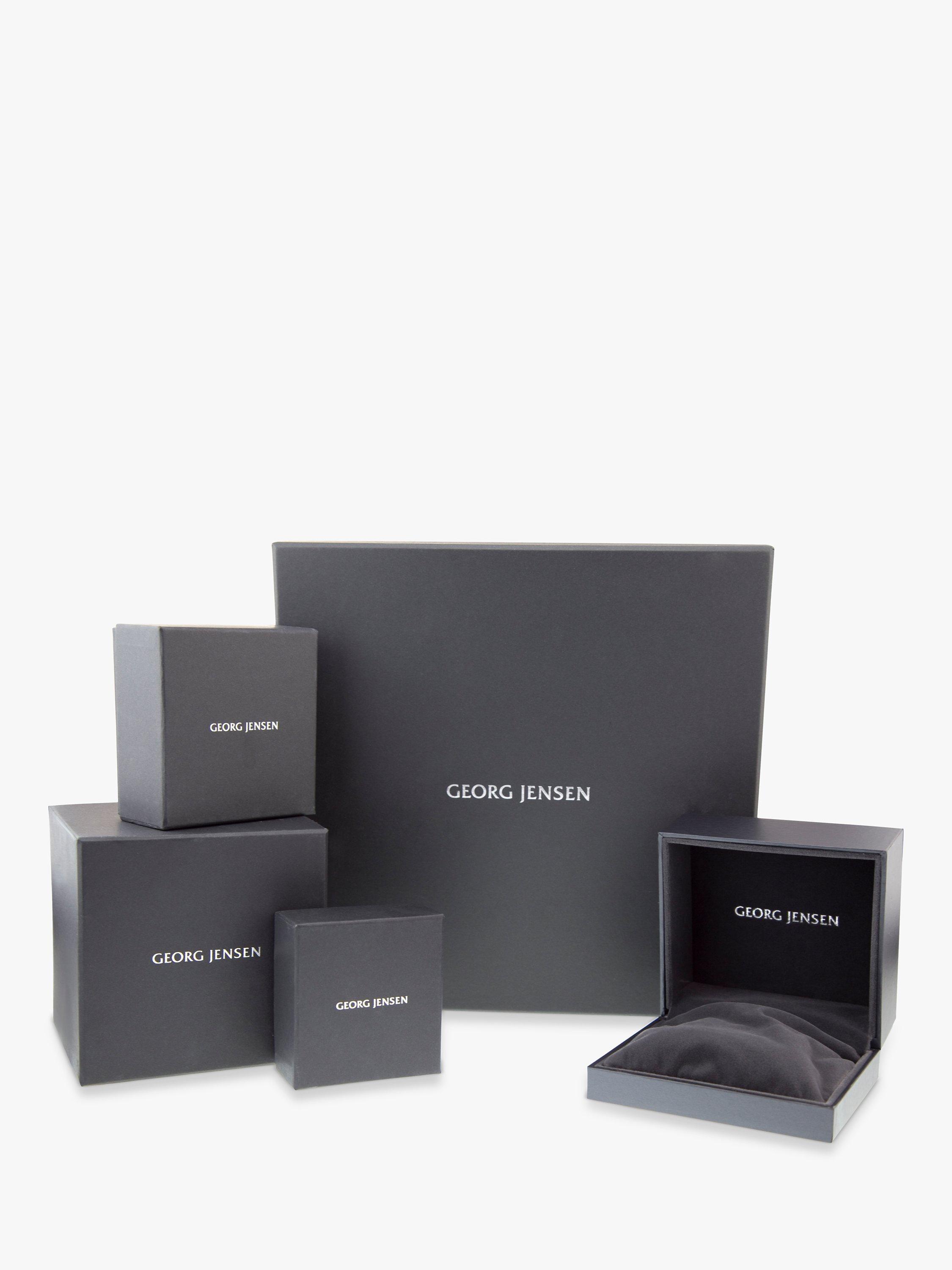Product image 5 of 5, which shows Georg Jensen Offspring Sterling Silver Drop Earrings, Silver