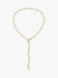 Melissa Odabash Paperclip Link Chain Necklace, Gold