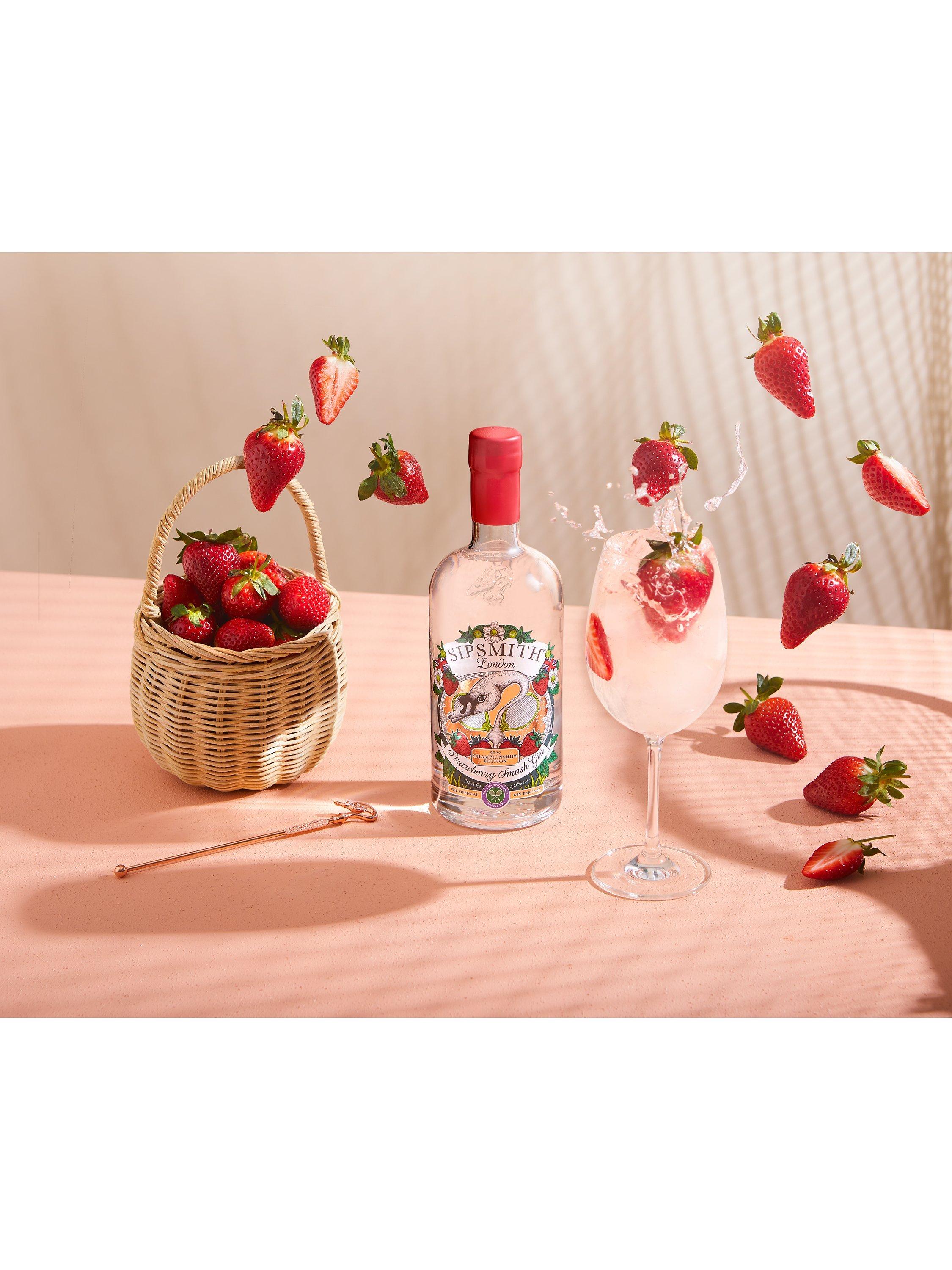 Sipsmith Strawberry Smash Gin 2023 Championships Edition, 70cl
