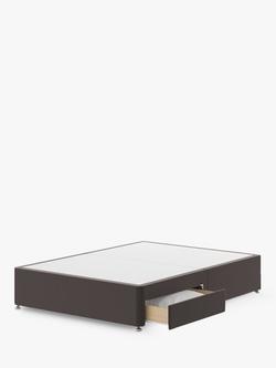 Silentnight 2 Drawer Divan Base, Double, Ebony