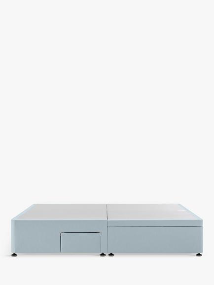 Silentnight 2 Drawer Continental Half Ottoman Divan Base Storage Bed, King Size - view 2, Whisper