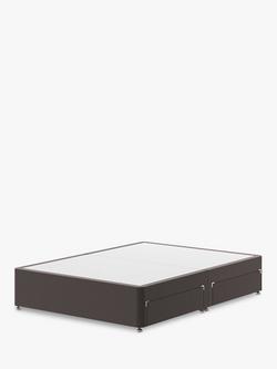 Silentnight 4 Drawer Divan Base, King Size - view 2, Ebony