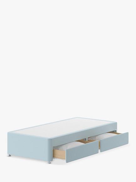 Silentnight 2 Drawer Divan Base, Single, Whisper