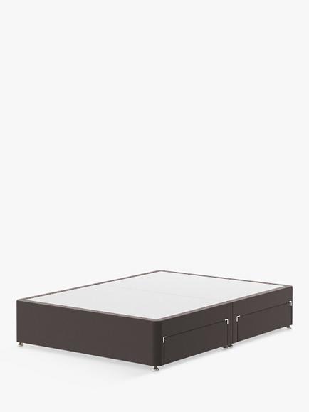 Silentnight 4 Drawer Divan Base, Double - view 2, Ebony