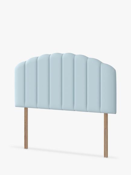 Silentnight Merlin Strutted Headboard, Double - view 2, Whisper