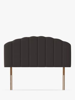 Silentnight Merlin Strutted Headboard, Super King Size, Ebony