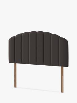 Silentnight Merlin Strutted Headboard, Super King Size - view 2, Ebony