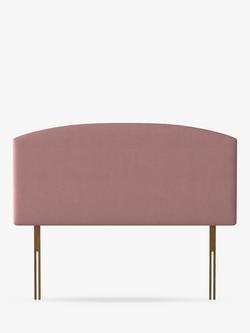 Silentnight Selene Strutted Headboard, King Size, Dusky Pink