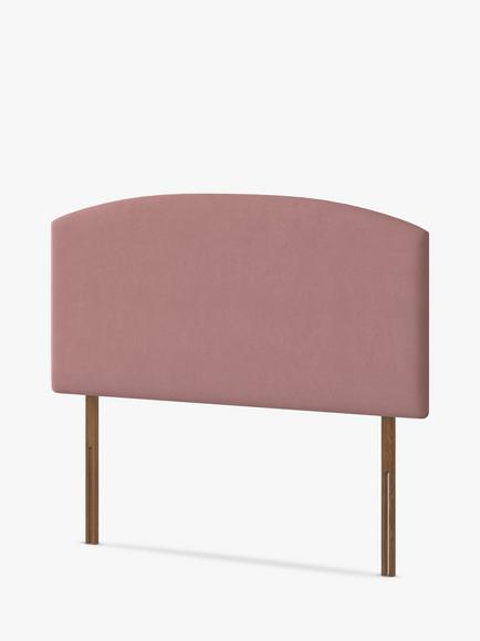 Silentnight Selene Strutted Headboard, King Size - view 2, Dusky Pink
