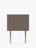 Silentnight Bresica Strutted Headboard, Single, Mink