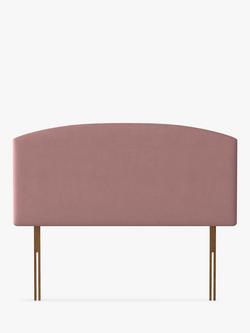 Silentnight Selene Strutted Headboard, Double, Dusky Pink