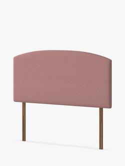 Silentnight Selene Strutted Headboard, Double - view 2, Dusky Pink