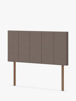 Silentnight Bresica Strutted Headboard, King Size - view 2, Mink