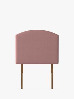 Silentnight Selene Strutted Headboard, Single, Dusky Pink