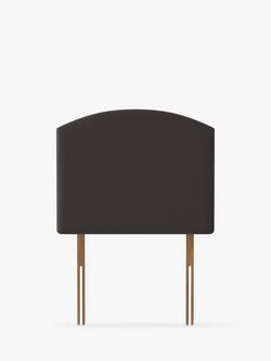 Silentnight Selene Strutted Headboard, Single, Ebony