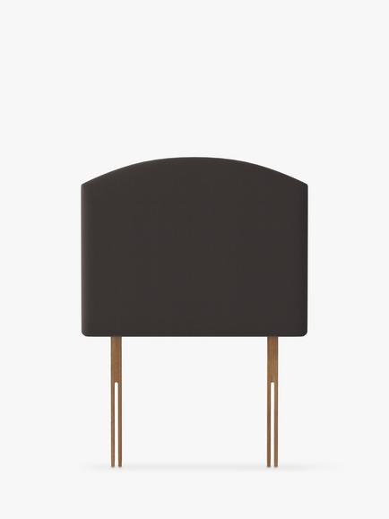 Silentnight Selene Strutted Headboard, Single, Ebony