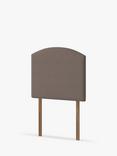 Silentnight Selene Strutted Headboard, Single, Mink