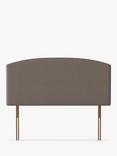 Silentnight Selene Strutted Headboard, Double, Mink