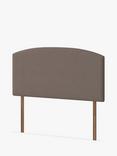 Silentnight Selene Strutted Headboard, Double, Mink