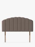 Silentnight Merlin Strutted Headboard, Super King Size, Mink