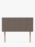 Silentnight Bresica Strutted Headboard, Super King Size, Mink