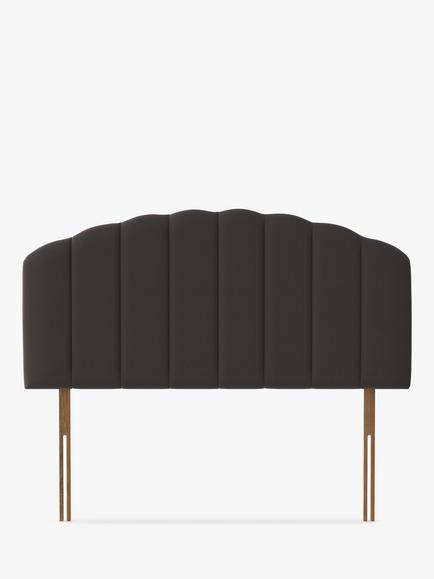 Silentnight Merlin Strutted Headboard, King Size, Ebony