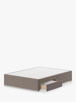 Silentnight 2 Drawer Divan Base, King Size, Mink