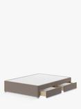 Silentnight 4 Drawer Divan Base, Super King Size, Mink