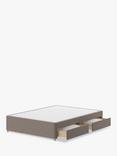 Silentnight 4 Drawer Divan Base, Double, Mink