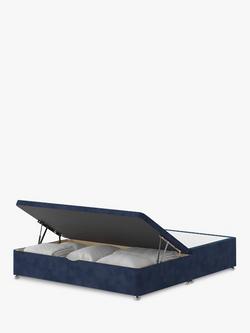 Silentnight End Divan Half Ottoman Storage Bed, Super King Size, Maritime