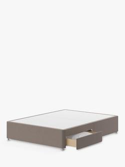Silentnight 2 Drawer Divan Base, Super King Size, Mink