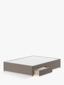 Silentnight 2 Drawer Divan Base, Double, Mink