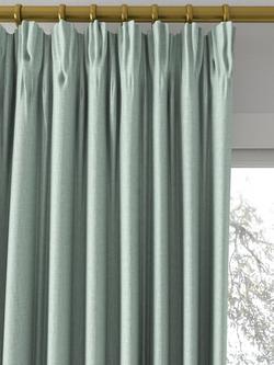 Laura Ashley Easton Made to Measure Curtains or Roman Blind, Grey Green - view 2, Grey Green