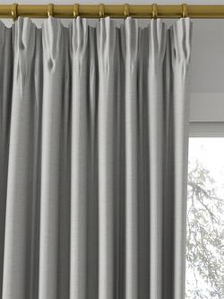 Laura Ashley Swanson Made to Measure Curtains or Roman Blind, Steel - view 2, Steel
