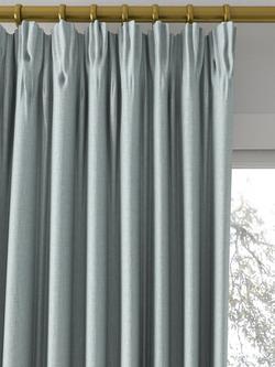 Laura Ashley Easton Made to Measure Curtains or Roman Blind, Seaspray - view 2, Pale Seaspray