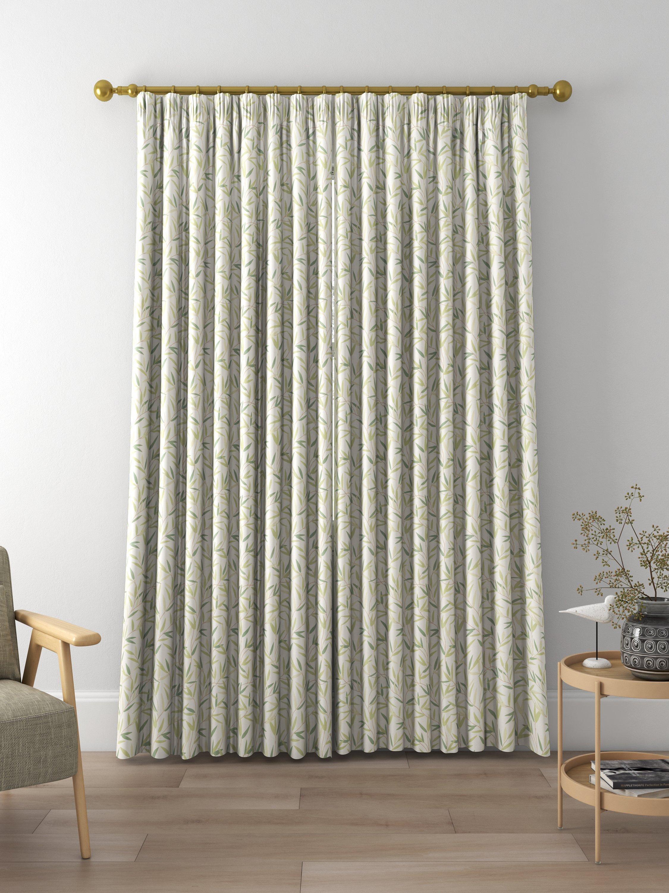 Laura Ashley Willow Leaf Made to Measure Curtains, Hedgerow