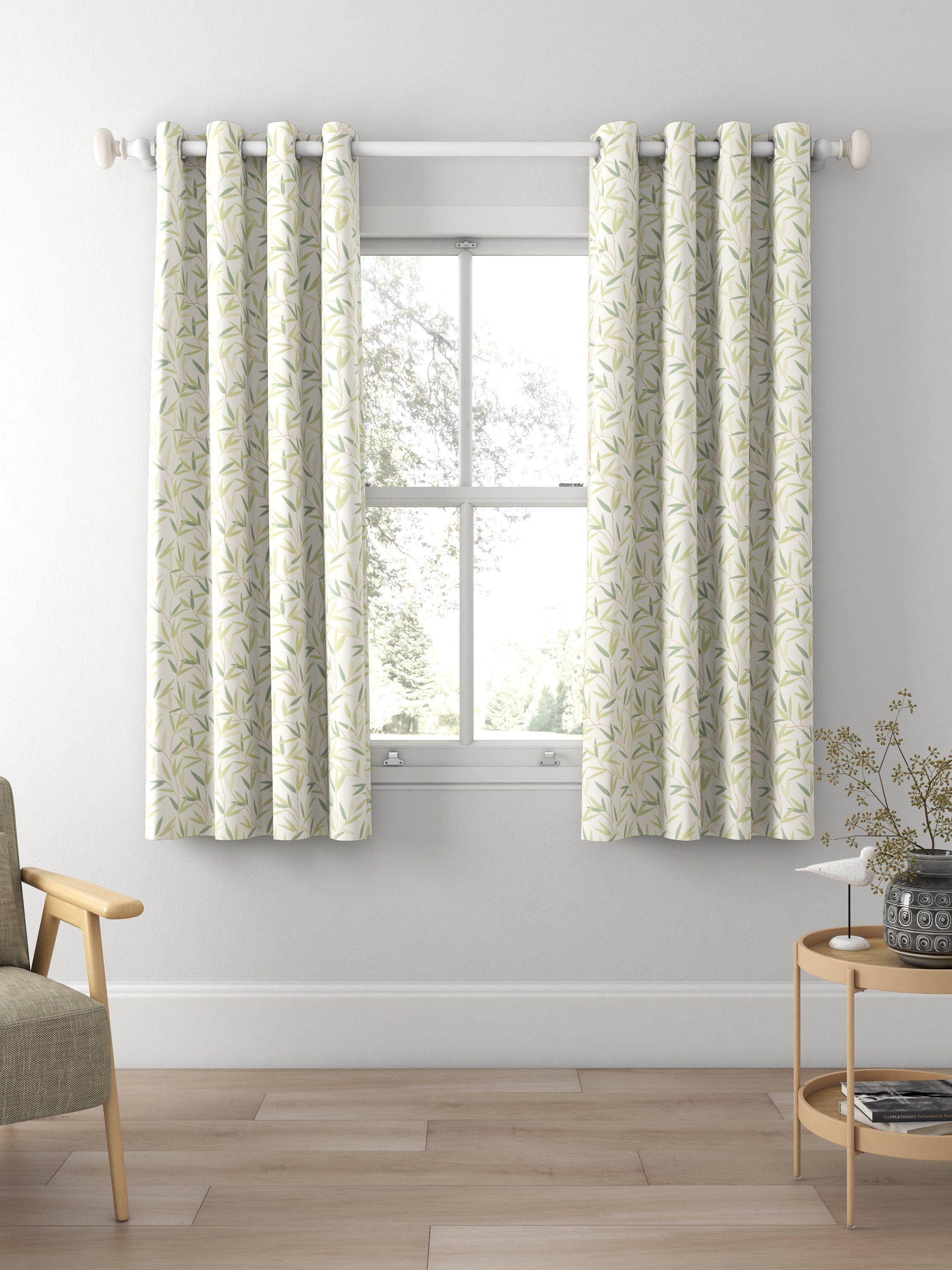 Laura Ashley Willow Leaf Made to Measure Curtains, Hedgerow