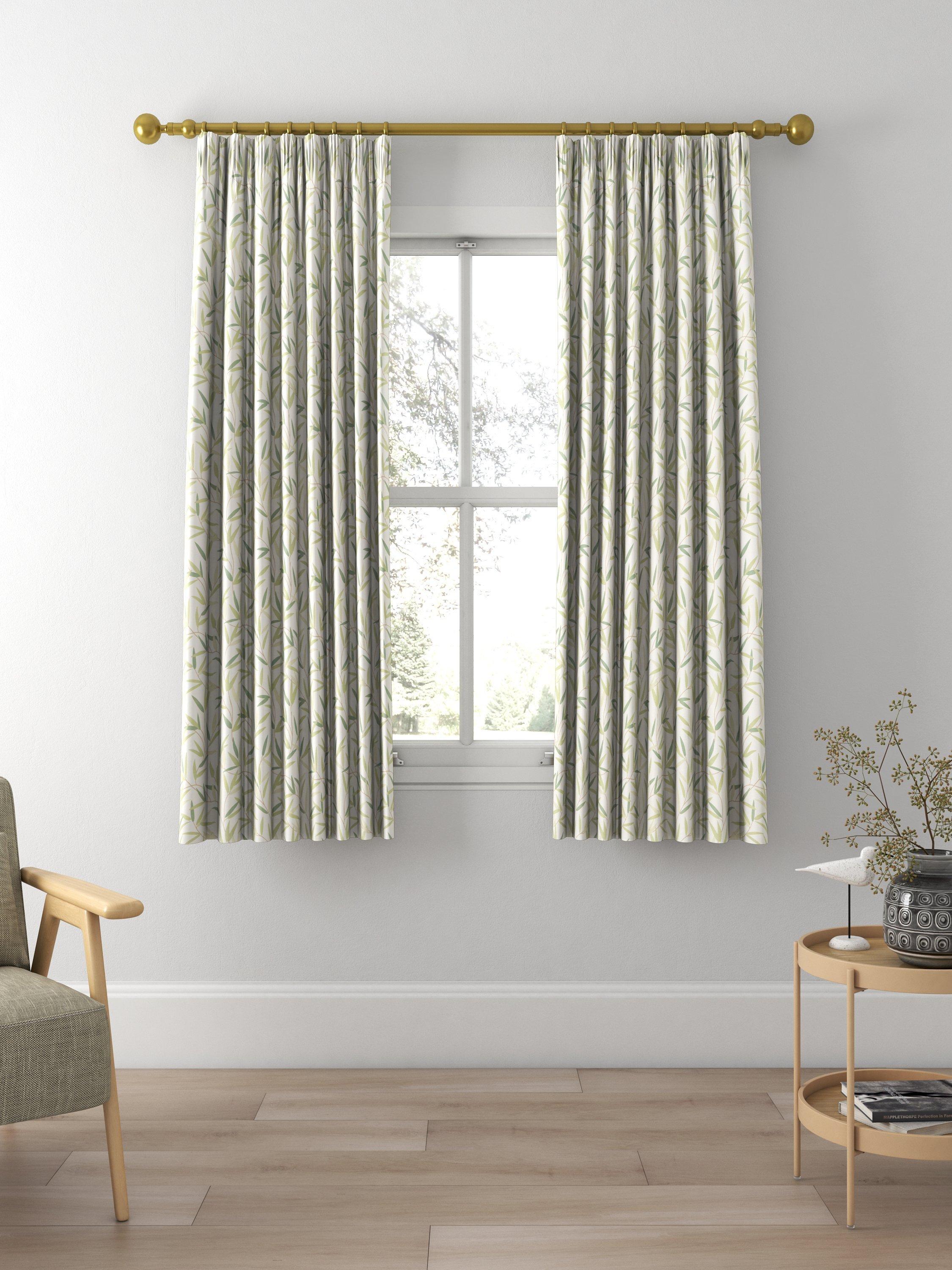Laura Ashley Willow Leaf Made to Measure Curtains, Hedgerow