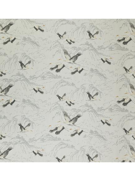 Laura Ashley Animalia Made to Measure Curtains or Roman Blind, Silver, Silver