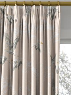 Laura Ashley Animalia Made to Measure Curtains or Roman Blind, Blush - view 2, Bush