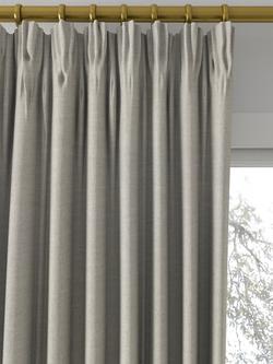 Laura Ashley Swanson Made to Measure Curtains or Roman Blind, Natural - view 2, Natural