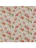 Laura Ashley Gosford Meadow Made to Measure Curtains or Roman Blind, Cranberry