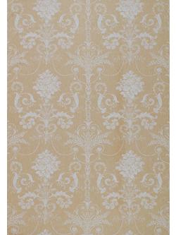 Laura Ashley Josette Woven Made to Measure Curtains or Roman Blind, Gold, Gold