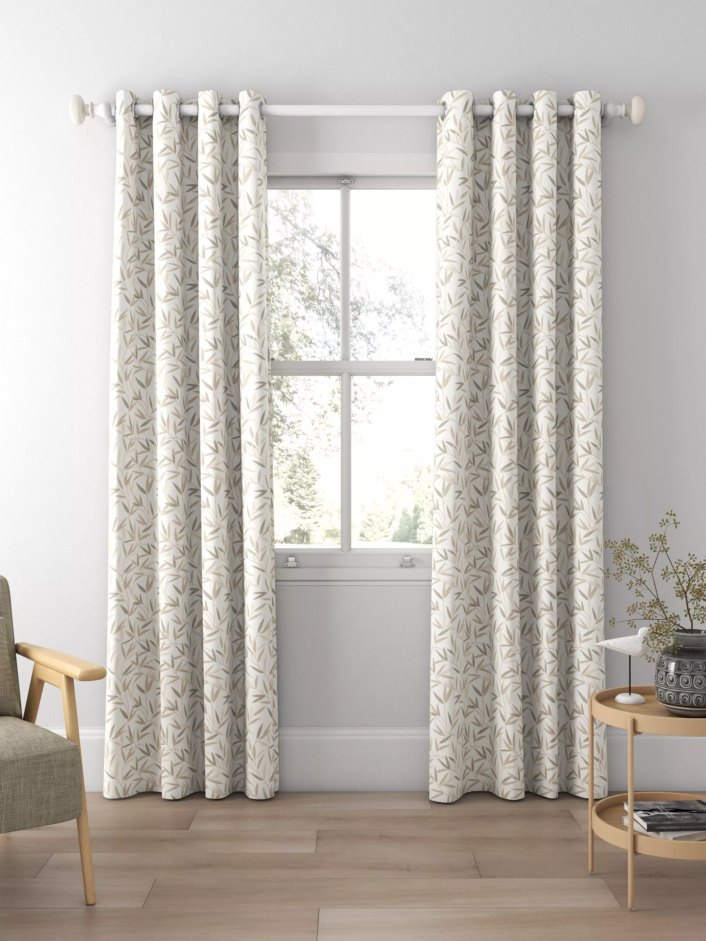 Store Romain Laura Ashley Willow Leaf 3650503, Sur Mesure, Tous Coloris, Neuf