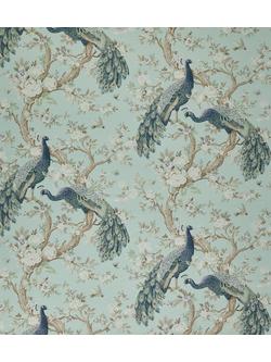 Laura Ashley Belvedere Made to Measure Curtains or Roman Blind, Duck Egg, Duck Egg